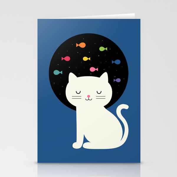 Cats Fantasy Stationery Cards