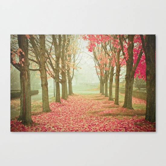 Scarlet Autumn Canvas Print