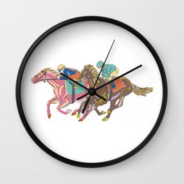 And they’re off! Wall Clock