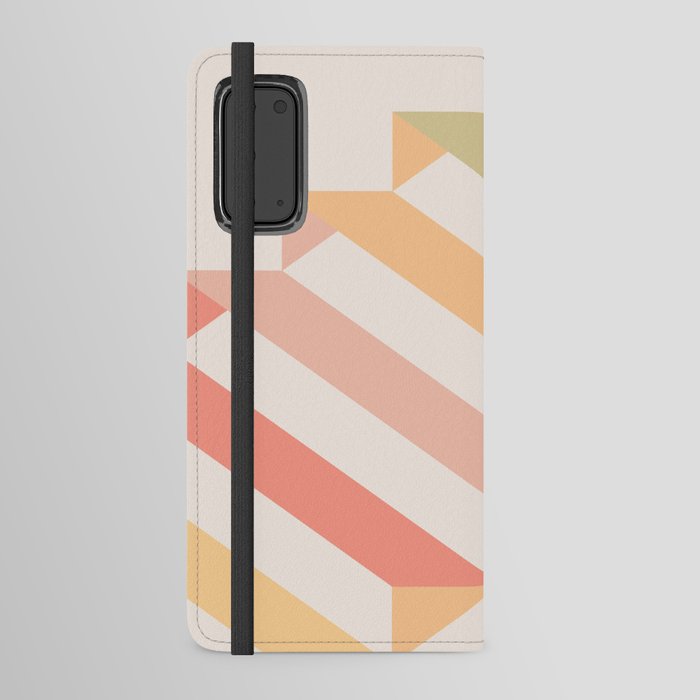 Geometric Terraces #3 Android Wallet Case