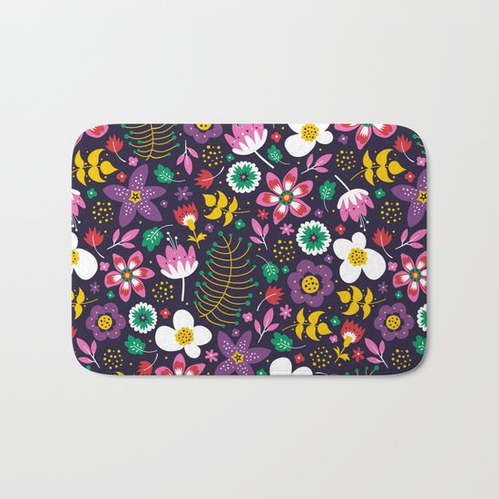 Sweet Viola Bath Mat