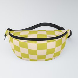 Retro Check: Lime + Coconut Fanny Pack