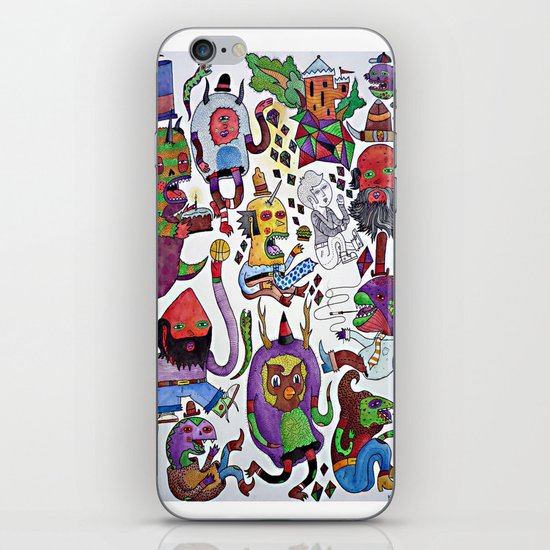 Self Portrait iPhone Skin