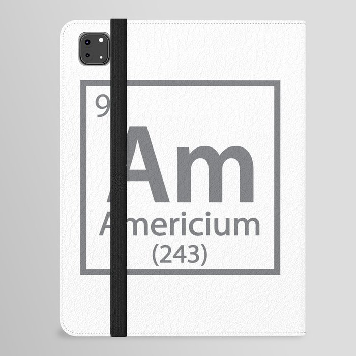 Americium - American Science Periodic Table iPad Folio Case