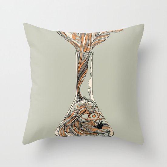 Science & Wonder Throw Pillow