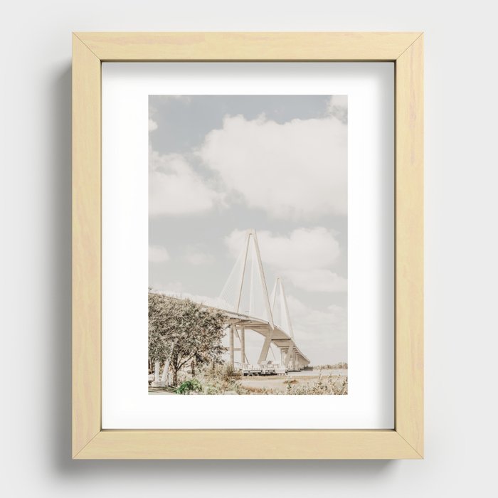 Ravenel Bridge No. 24 Charleston Photography Recessed Framed Print