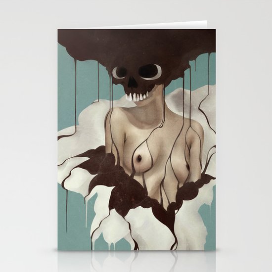 Death By Chocolate Stationery Cards