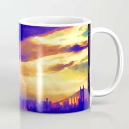 Purple Haze: A View of NYC Coffee Mug