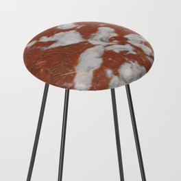 BLURRY MARBLE. Counter Stool