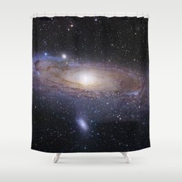 Andromeda Galaxy Shower Curtain