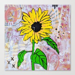 Sun-Flower Canvas Print