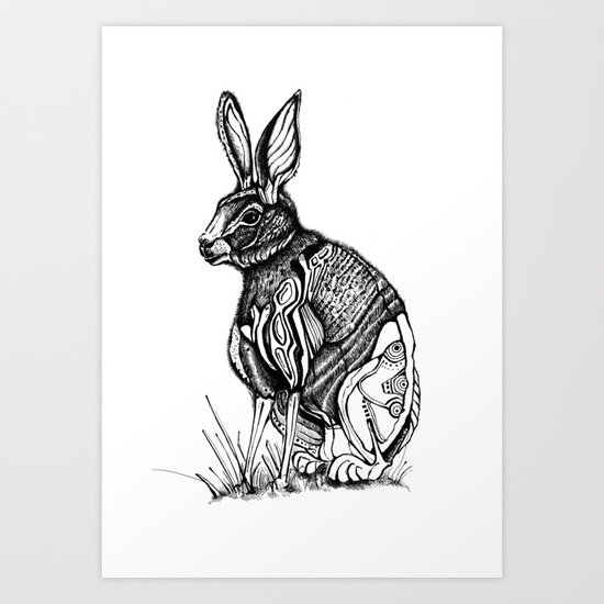 Rabbit Art Print