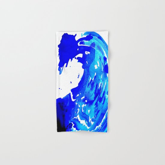 Save The Water Watercolour Hand & Bath Towel