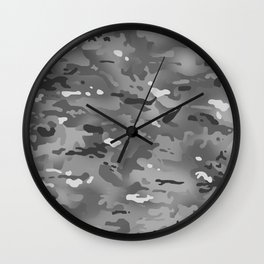 Camouflage: Urban I Wall Clock