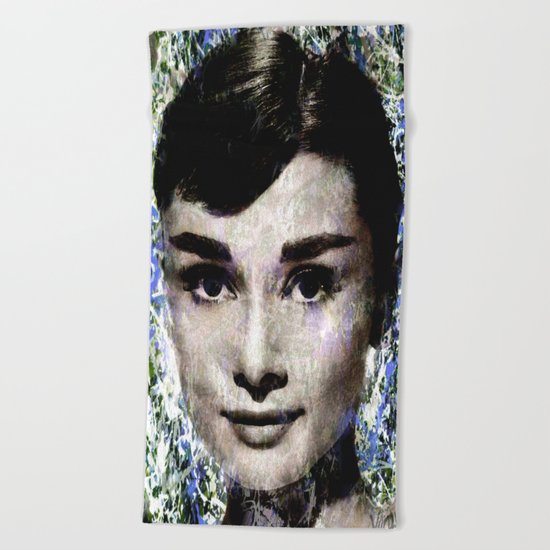 AUDREY HEPBURN Beach Towel