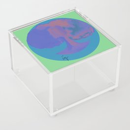 Psychedelic Fro - Lime Blueberry Acrylic Box