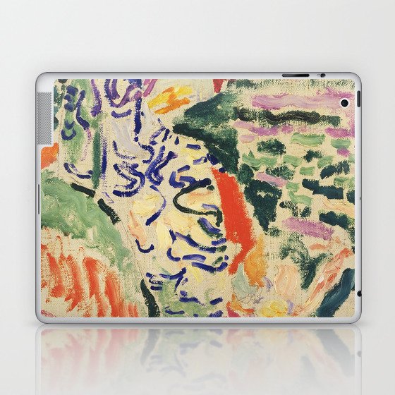 La Japonaise Woman beside the Water by Henri Matisse Laptop & iPad Skin