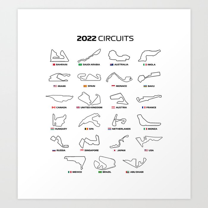 2022 Circuits Art Print
