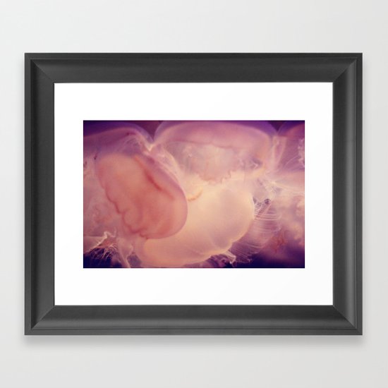 jelly . fish Framed Art Print