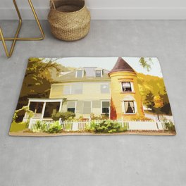 Colonial House New England Vermont Rug