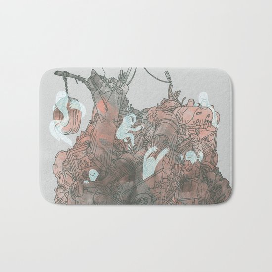 Junkyard Playground Bath Mat