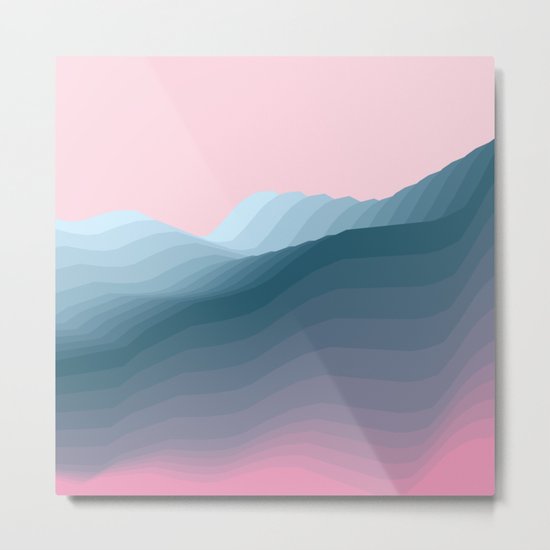 iso mountain Metal Print