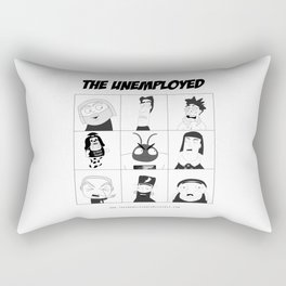 The Unemployed Rectangular Pillow