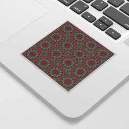 flower mandala design pattern Sticker