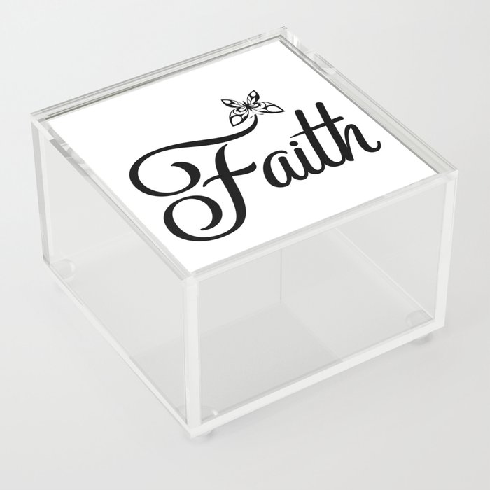 Faith  Acrylic Box