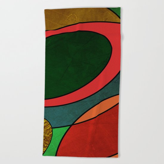 Abstract #325 Beach Towel
