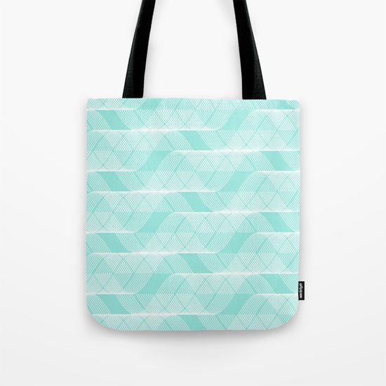 Helix Tiffany Blue Tote Bag