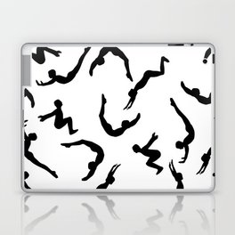 Sports pattern - Gymnastics Flickflack Laptop Skin