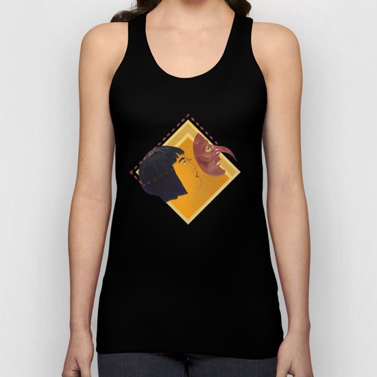 Make your own kabuto path Unisex Tank Top