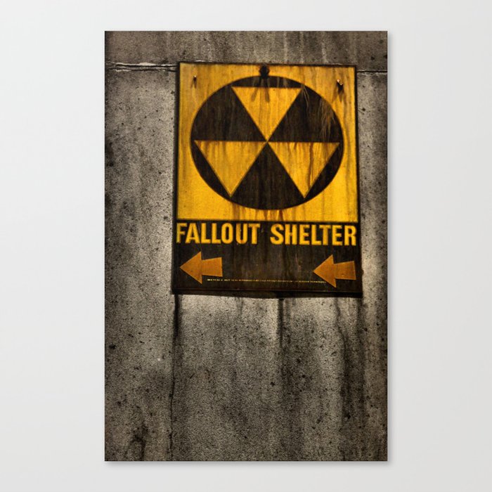 Fallout Shelter Canvas Print
