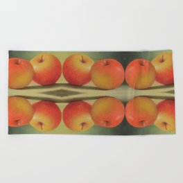 Apples Beach Towel
