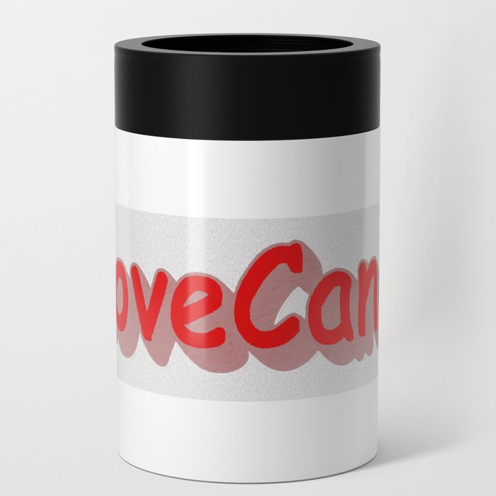  "#iLoveCanada" Cute Design. Buy Now Can Cooler