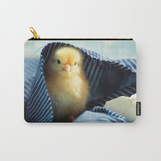Sweet Chick under the blue towel Carry-All Pouch