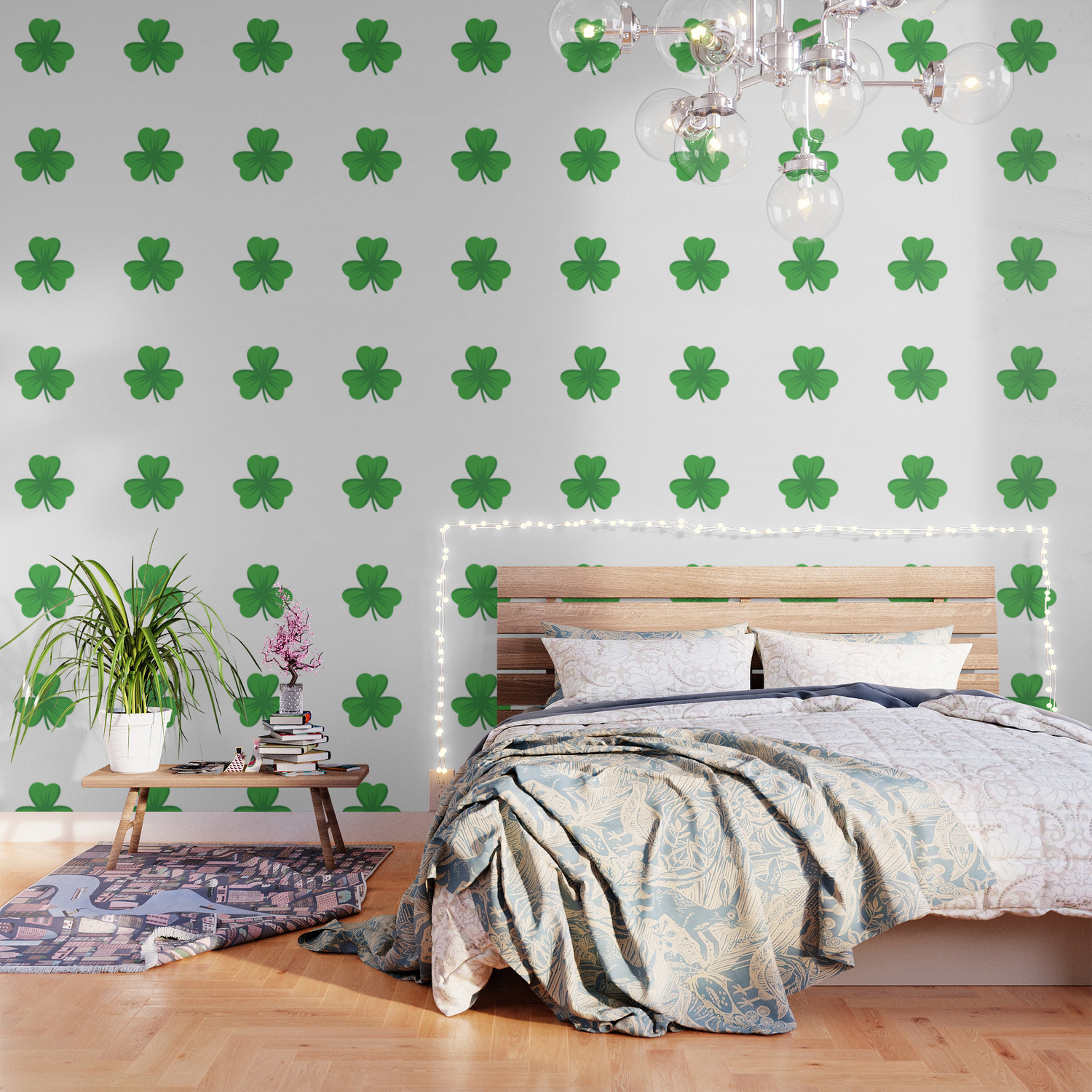 Irish Shamrock Clover Leaf St Patricks Day Wallpaper By Bubltees Society6 Your irish shamrock stock images are ready. society6