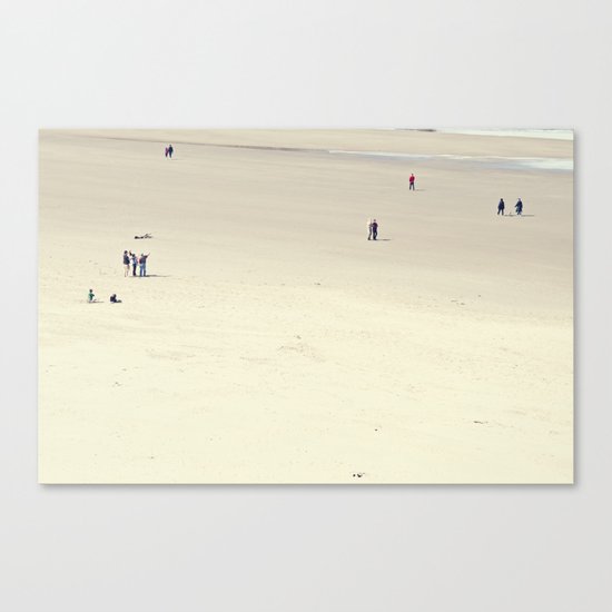 A Day at the Beach Canvas Print