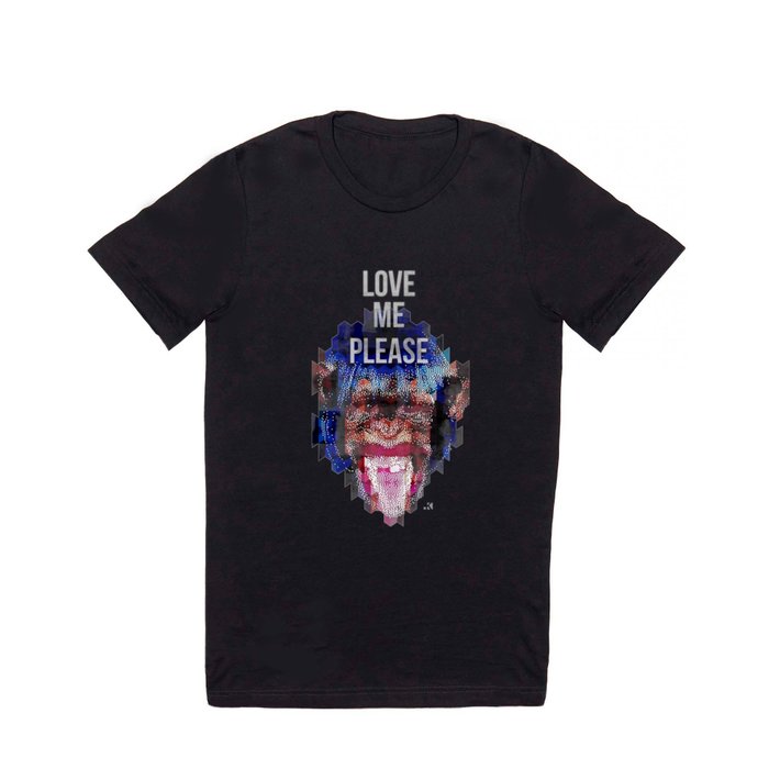 Monkey need love T Shirt