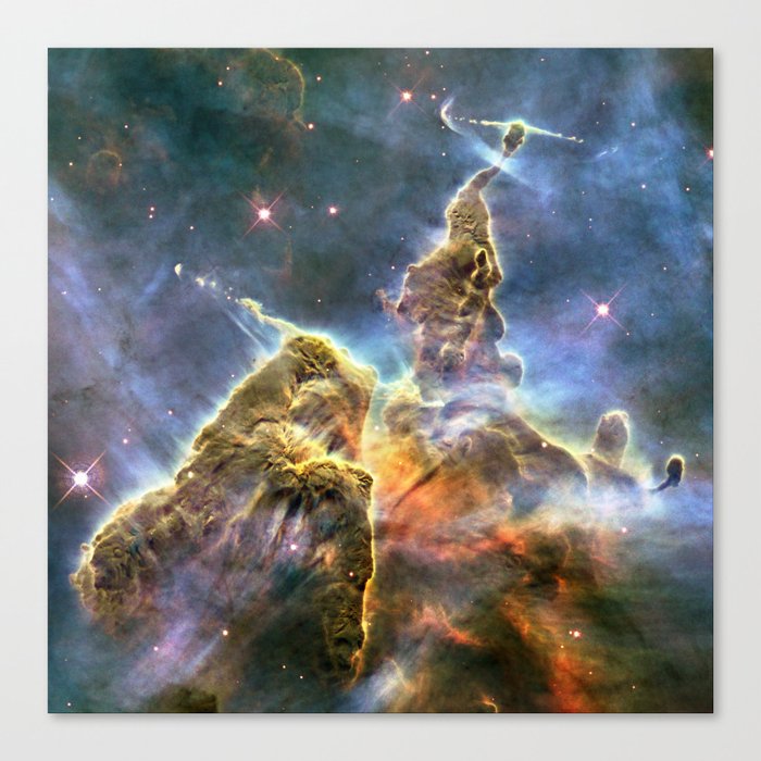 Space nebula Canvas Print