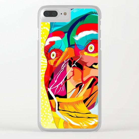 Merry Xmas Clear iPhone Case