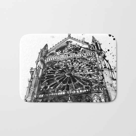 Notre Dame Bath Mat