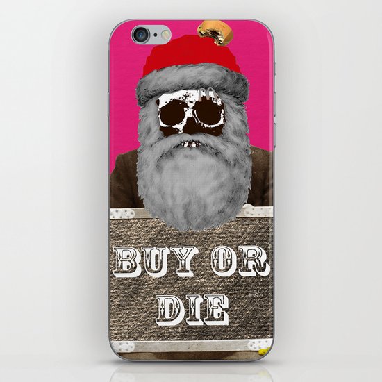 Santa Claus - Buy or Die iPhone & iPod Skin
