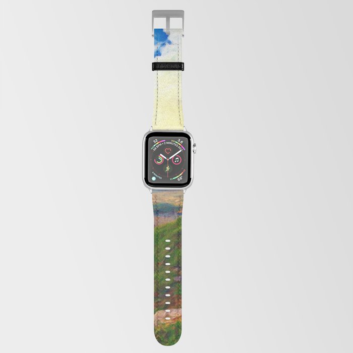 Over Skies and Mountains in Jerusalem Apple Watch Band