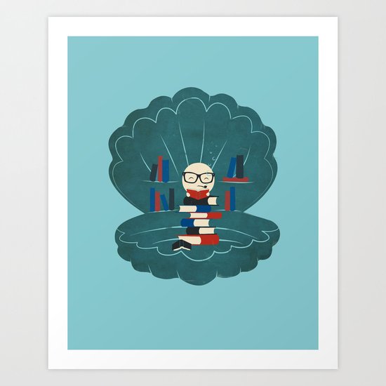 Pearl of Wisdom Art Print