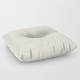 Neutral Off-white - Cream - Ivory Solid Color Parable to Valspar Snowy Dusk 7002-3 Floor Pillow