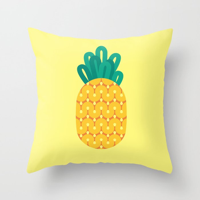 pineapple shaped throw pillow