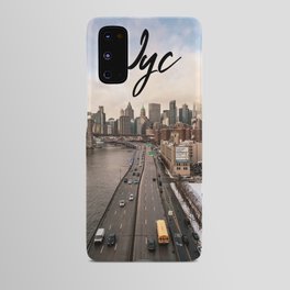 NYC Skyline Photography Android Case