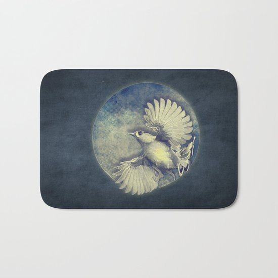 Fly Me to the Moon Bath Mat